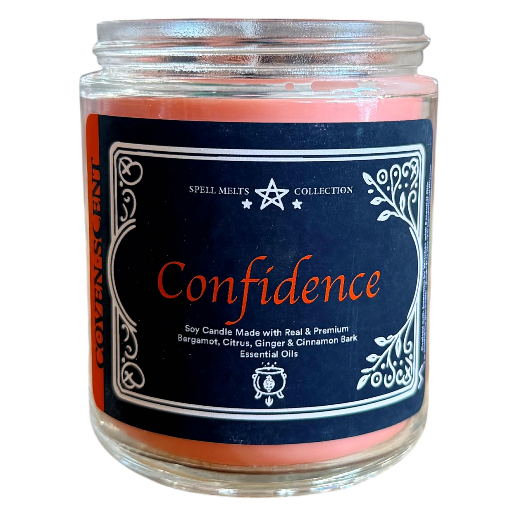 Spell For Confidence - 8 oz Glass Candle - Image 4